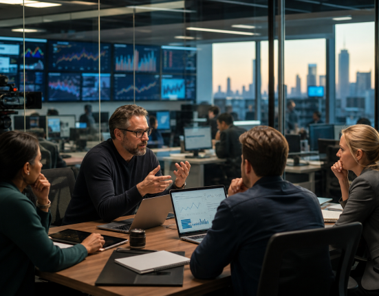 Publishers and search analysts discussing audience strategy